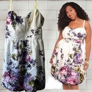 Torrid Floral Bubble Dress